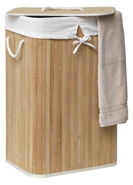 Καλάθι Απλύτων (40x30x60) T-D 8709195 Bamboo/Linen