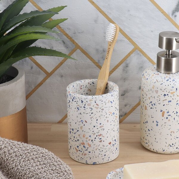 Ποτηροθήκη Μπάνιου (Φ7.4x10) T-D Terrazzo 61166672