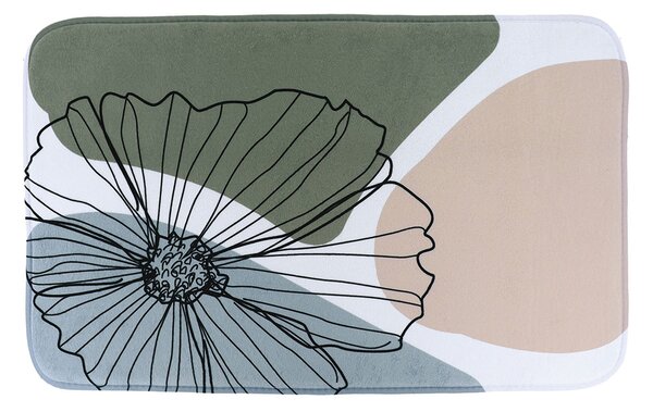 Πατάκι Μπάνιου (45x75) T-D Flowers 7701747