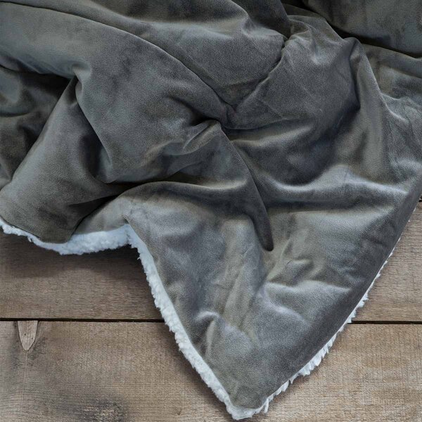 Κουβερτοπάπλωμα Υπέρδιπλο (220x240) Nima Bed Linen Nuan DARK GREY