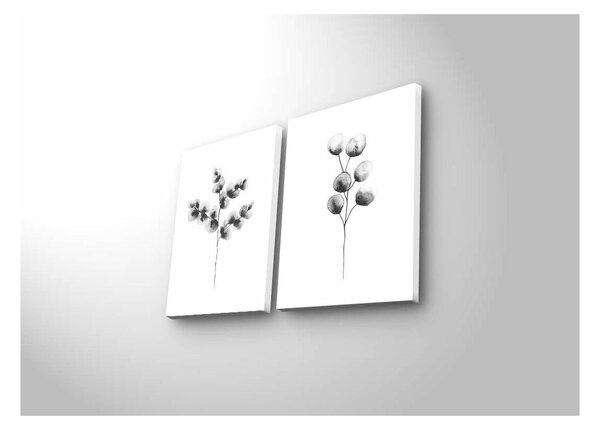 Πίνακες Wallity Decorative Canvas Painting (2 Pieces) - 2P3040CIZC-04