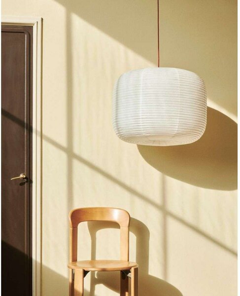 HAY Αμπαζούρ Paper Shade Donut, Ø 60 cm – χωρίς σετ καλωδίων, Λευκό, Σαλόνι / τραπεζαρία, Χαρτί / χαρτόνι, Σκανδιναβικό