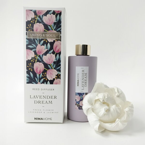 Αρωματικό Χώρου 180ml Με Λουλούδι Nima Aroma Lavender Dream