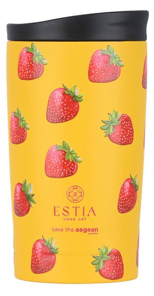 Ποτήρι Θερμός 350ml Estia Save The Aegean Berry Bright 01-31862