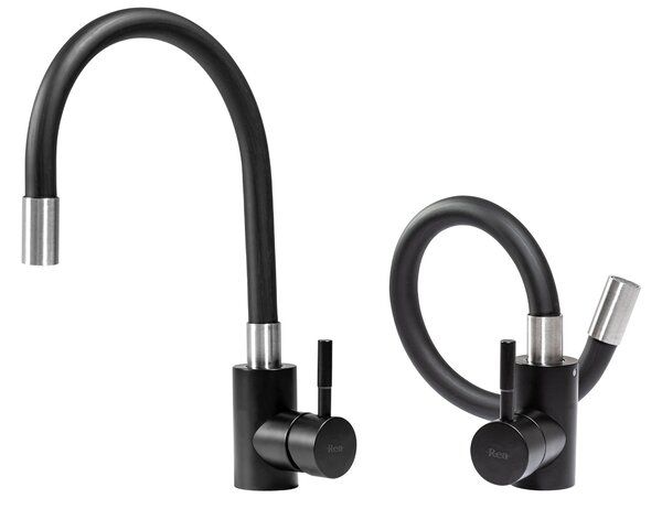 Βρύση κουζίνας Rea Clever Black