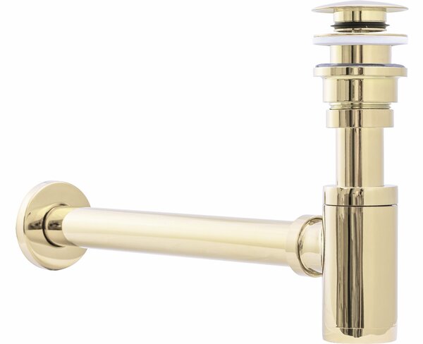 Click-Clack Νιπτήρας Siphon Universal REA Gold