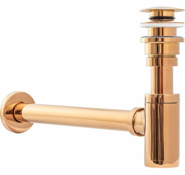 Νιπτήρας Universal Click-Klak Siphon Rea, Rose Gold