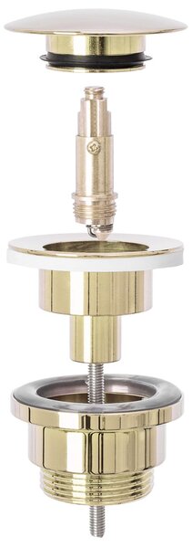 Click-Clack Νιπτήρας Siphon Universal REA Gold
