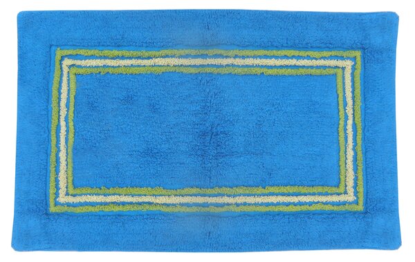 Ταπέτο Μπάνιου 50x80 Stripes Μπλε