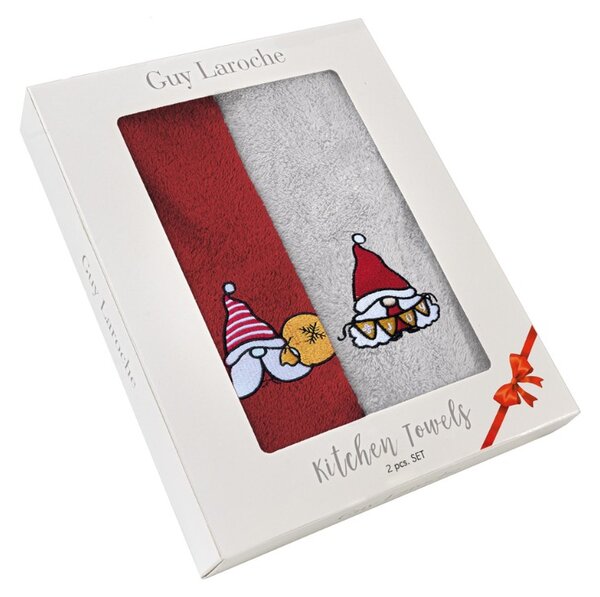 Σετ Χριστουγεννιάτικες Πετσέτες Christmas Towels Set 4 2x(35X50) - Saint Clair