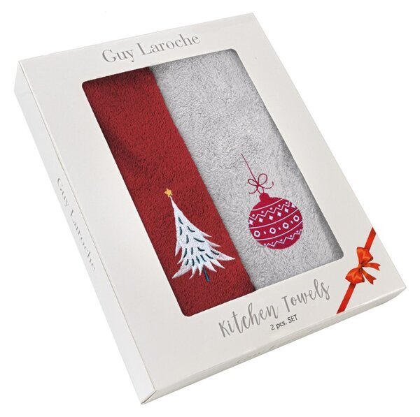 Σετ Χριστουγεννιάτικες Πετσέτες Christmas Towels Set 2 2x(35X50) - Saint Clair