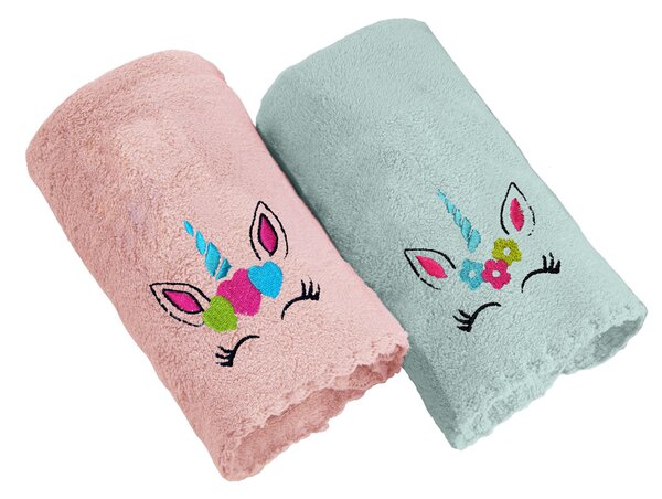 Σετ Πετσέτες Baby Towels Girl 2x(35x50) - Guy Laroche