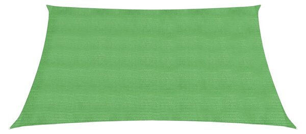 311272 vidaXL Sunshade Sail 160 g/m² Light Green 2x2 m HDPE