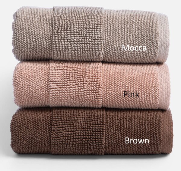 Πετσέτα Προσώπου (50x90) Nef-Nef Homeware Suspens 600gsm Brown