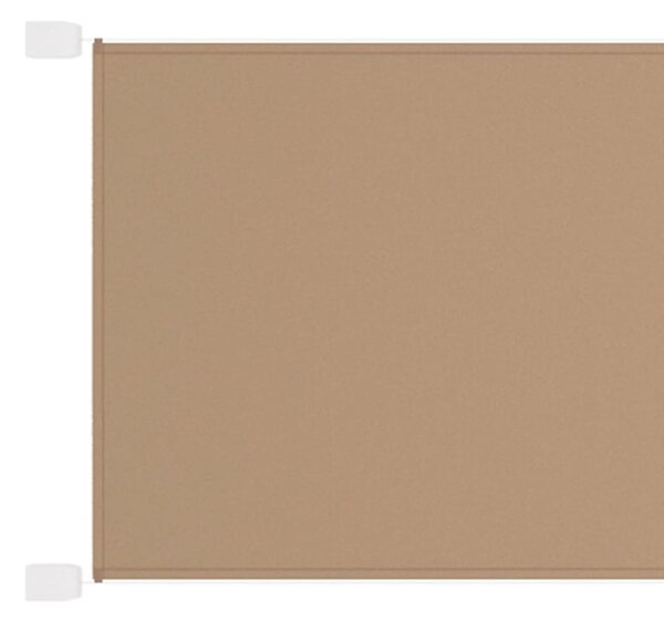 VidaXL Τέντα Κάθετη Taupe 60 x 600 εκ. από Ύφασμα Oxford