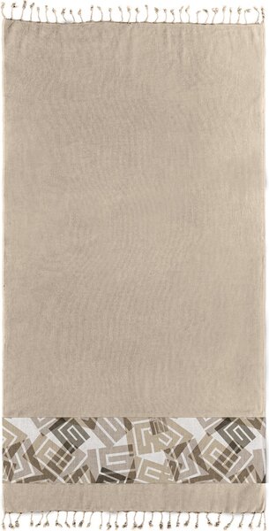 Πετσέτα Θαλάσσης - Παρεό Pestemal 22 Beige 90x170 - Guy Laroche