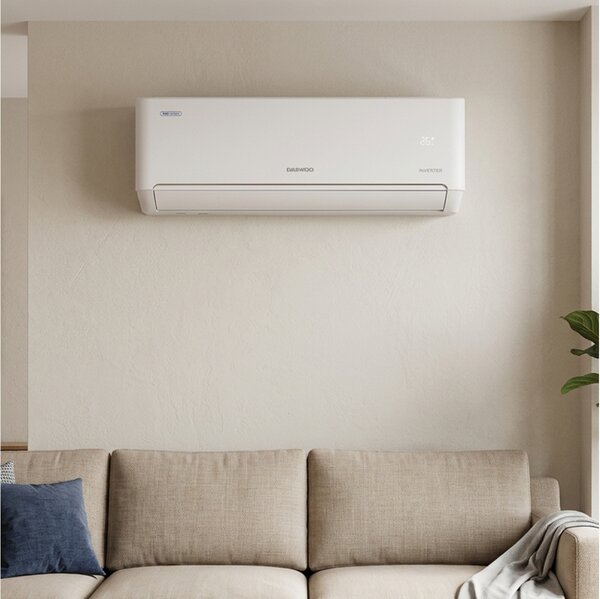 Κλιματιστικό Inverter Daewoo Pro DAC-09PROW - 9000 Btu, Εξελιγμένα Φίλτρα με Αποστείρωση, Ροή Αέρα 4ων Κατευθύνσεων - Wi-Fi - Eνεργειακή Kλάση A++/A++