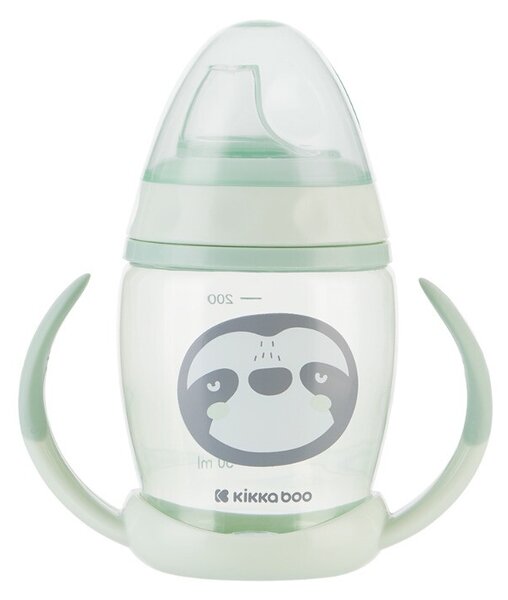 Ποτήρι Εκπαιδευτικό 200ml Kikka Boo Happy Face Mint