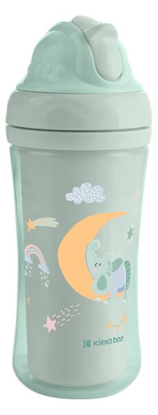 Παγούρι 220ml Με Καλαμάκι Kikka Boo Moony Me Mint