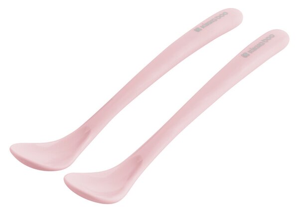 Κουτάλια Φαγητού (Σετ 2τμχ) Kikka Boo Brighty Pink