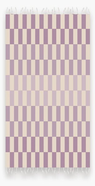 Πετσέτα Θαλάσσης - Παρεό (90x170) Nef-Nef Homeware Storin Mauve