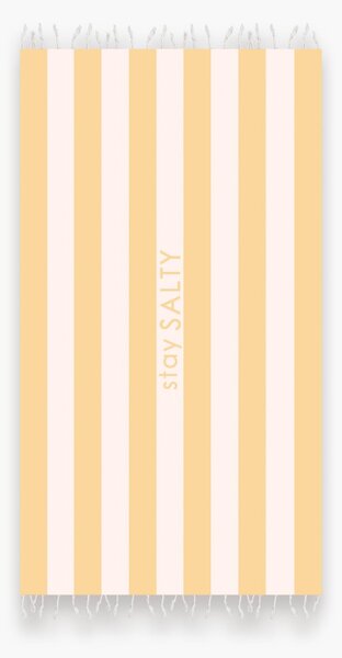 Πετσέτα Θαλάσσης - Παρεό (90x170) Nef-Nef Homeware Smooth Yellow