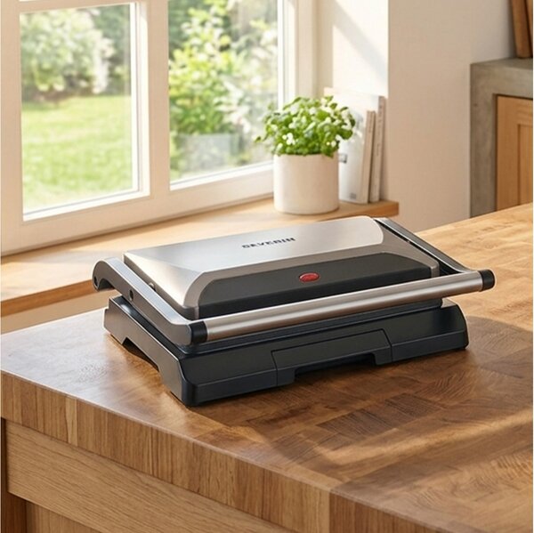 Τοστιέρα - Γκριλιέρα Severin Multigrill KG2394 με ισχύ 800W και επιφάνεια ψησίματος 23x14.5cm