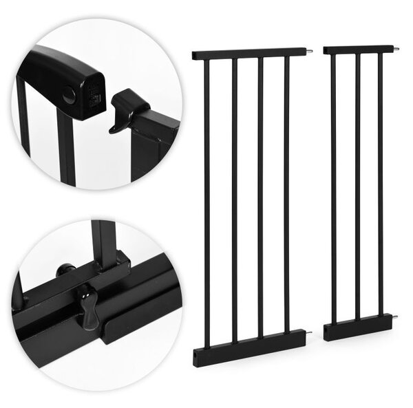 Προστατευτική Πόρτα Ασφαλείας EcoToys για Παιδιά και Ζώα, 74-132cm, Τοποθέτηση Χωρίς Τρύπημα