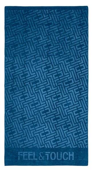 Πετσέτα Θαλάσσης (90x170) Feel & Touch Icon Ocean Blue