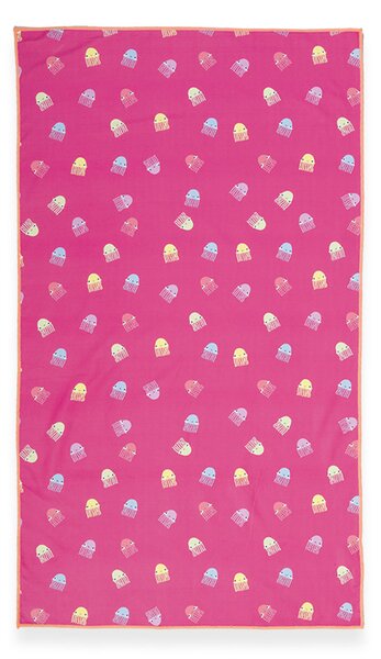 Παιδική Πετσέτα Θαλάσσης Microfiber (70x120) Nef-Nef Homeware Jelly Team Fuchsia