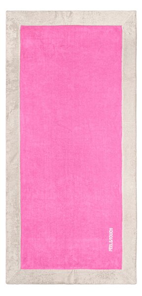 Πετσέτα Θαλάσσης (80x170) Feel & Touch Caribbean Pink