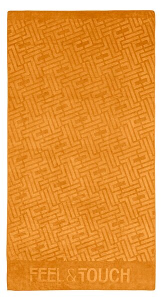 Πετσέτα Θαλάσσης (90x170) Feel & Touch Icon Curry