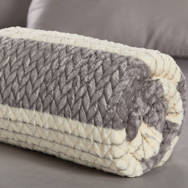 Κουβέρτα Fleece Υπέρδιπλη (220x240) Whitegg KB159 Γκρι