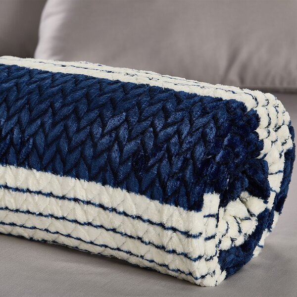 Κουβέρτα Fleece Υπέρδιπλη (220x240) Whitegg KB159 Μπλε