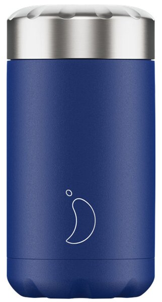 Θερμός Φαγητού 500ml Chilly's Food Pot Blue Matte