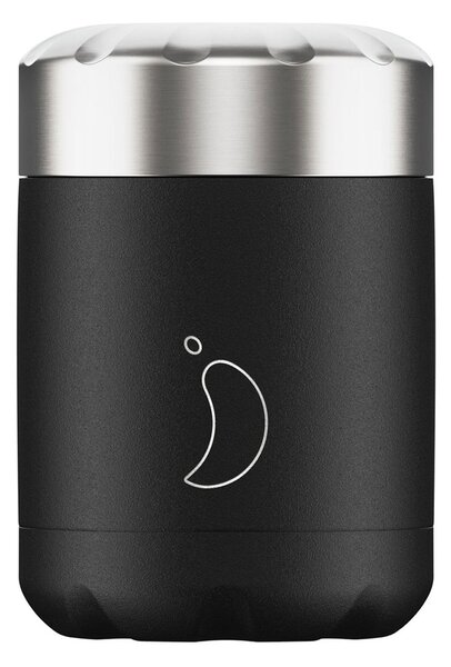 Θερμός Φαγητού 300ml Chilly's Food Pot Matte Black