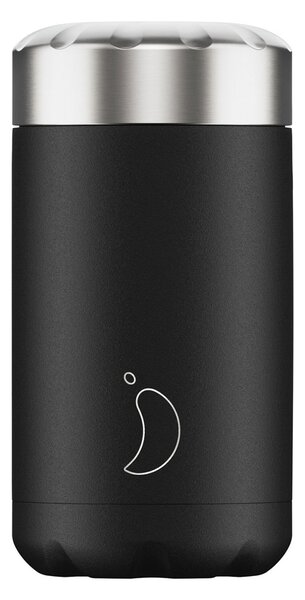 Θερμός Φαγητού 500ml Chilly's Food Pot Matte Black