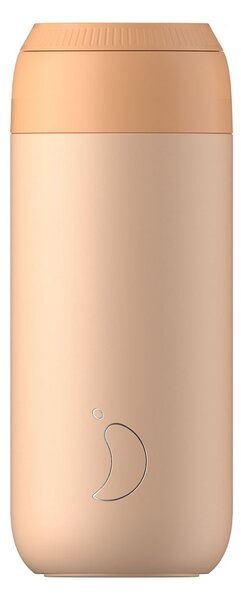 Ποτήρι Θερμός 500ml Chilly's Series 2 Cup Peach Orange