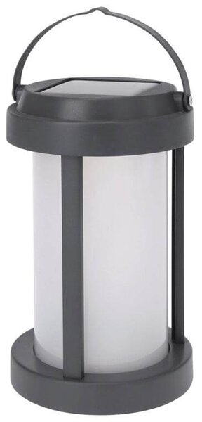 Hλιακό φανάρι κάμπινγκ Shell DT3300300 100 lumen, Με USB καλώδιο, φωτεινότητα 3 επιπέδων 100/75/50%, ένδειξης φόρτισης, γκρι