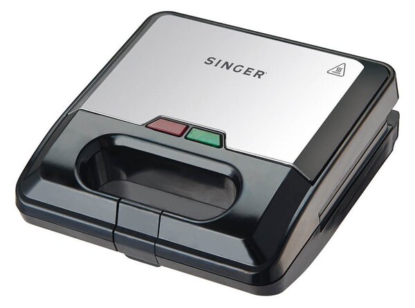 Τοστιέρα - Σαντουιτσιέρα 2 σε 1 Singer SMW-7520 με ισχύ 750W και χωρητικότητα 2 τοστ