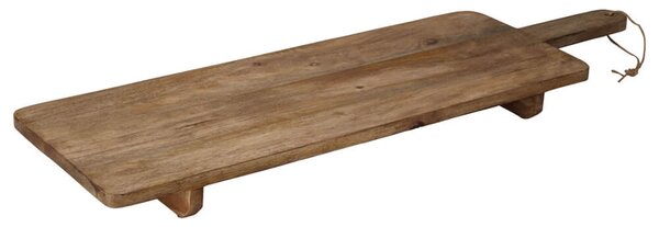 Δίσκος σερβιρίσματος Excellent Houseware με λαβή - Ξύλο Mango - 100x28.5x7.5cm