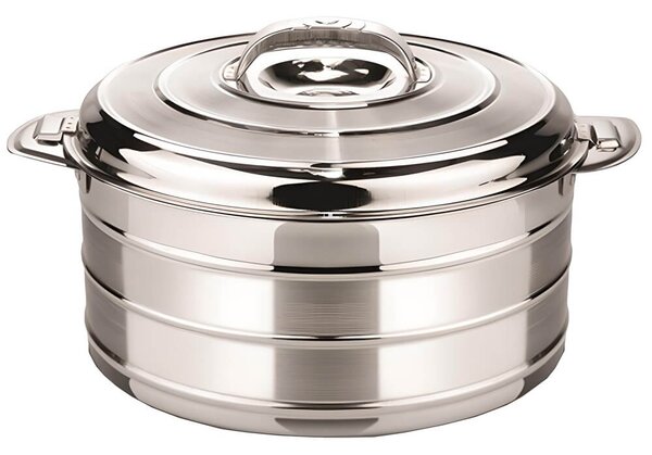Θερμός Φαγητού Βιομάρ Inox 77009 με χωρητικότητα 6000ml και διάμετρο 26cm