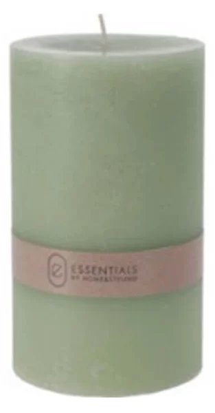 Κερί Kορμός Essentials by Home and Styling 420007450 Semi Transparant 9 x 15cm