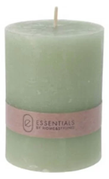 Κερί Kορμός Essentials by Home and Styling 420007410 Semi Transparant 6 x 8cm