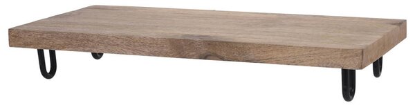 Δίσκος σερβιρίσματος Ξύλο Μango, 39 x 19 x 6cm