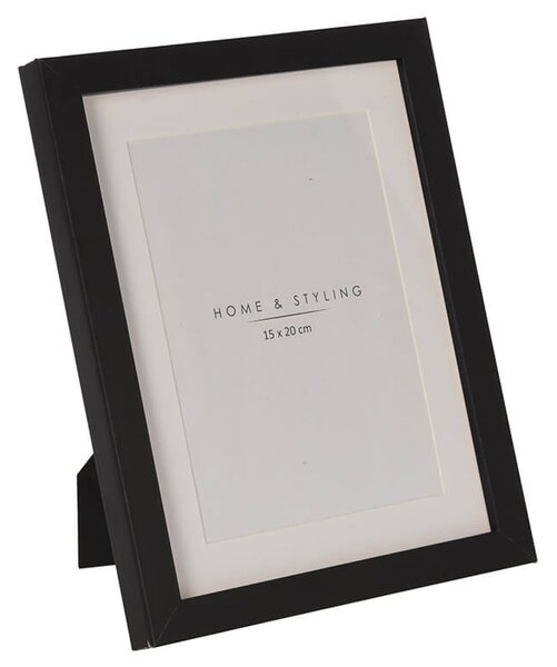 Κορνίζα H&S Collection με πασπαρτού, βάση, διαστάσεις 22x27cm και διαστάσεις φωτογραφίας 15x20cm