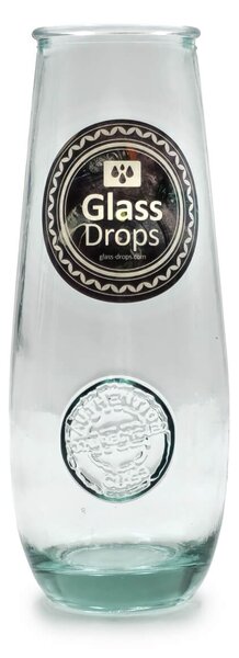 Ποτήρι Glass Drops Αuthentic (1380) Από ανακυκλωμένο γυαλί, Χωρητικότητας 300ml, Διαστάσεων Ø 7 x Υ 16 cm