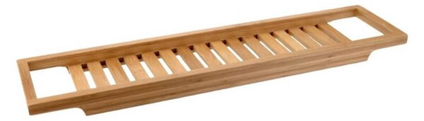 Ράφι Εxcellent Houseware για τη μπανιέρα, με διαστάσεις 15x64x4cm - Ξύλο Μπαμπού - Απόχρωση Ξύλου
