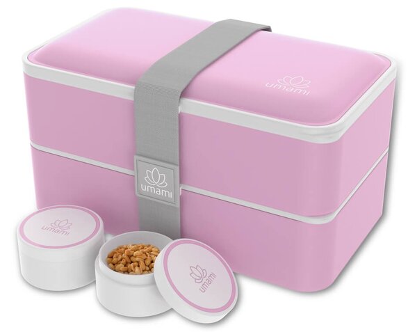 Δοχείο Φαγητού Lunch Box - Original Bento Box Classic Umami - Kawaii Pink - Κατάλληλο για Φούρνο Μικροκυμάτων