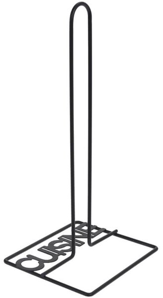Βάση για Ρολό Κουζίνας Excellent Houseware με διαστάσεις 13x15.5x30cm - Μαύρο